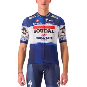 Castelli SOUDAL QUICK-STEP Shirt met korte mouwen 2023 fietsshirt met korte mouwen, voor