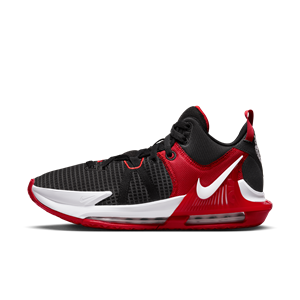 Nike Performance, Herren Basketballschuhe Lebron Witness 7 in schwarz/rot, Sneaker für Herren