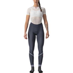 Castelli Women's Velocissima Thermal Tight AW22 - Savile Blue-Silver-Silver Reflex}