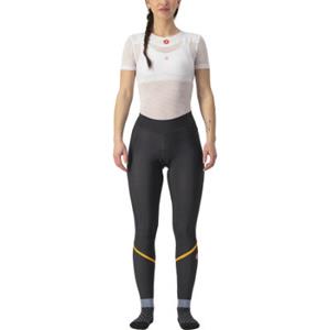 Castelli Women's Velocissima Thermal Tight AW22 - Black-Melon-Silver Reflex}