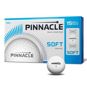 Pinnacle - Soft - White - 15 ball pack