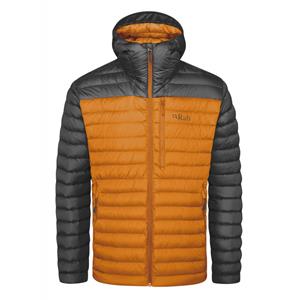 Rab Microlight Alpine Jacket - Daunenjacke - Herren Graphene / Marmalade M