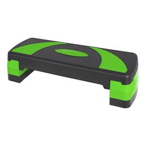 ECD Germany Stepper voor aerobics en fitness 80x30 cm groen plastic