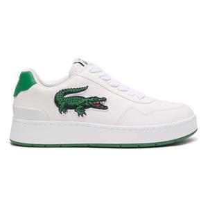Men's Lacoste Ace Clip Shoes in White Green