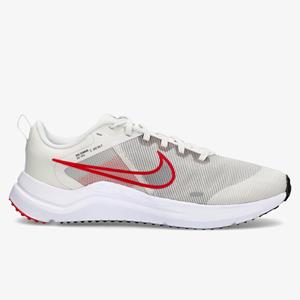 Nike downshifter 12 hardloopschoenen wit/rood heren heren