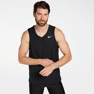 Nike Dri-FIT Miler Tank schwarz/weiss Größe S