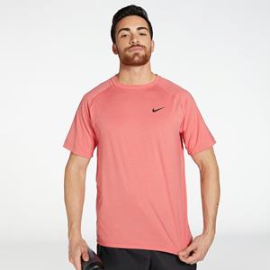 Nike Ready Dri-FIT fitnesstop met korte mouwen voor heren - Rood
