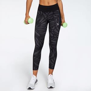 PUMA Train Favorites All-Over-Print High Waist 7/8 Training Leggings Damen 51 - puma black/asphalt