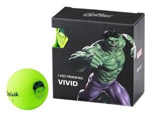Volvik Marvel Hulk 4-Pack Golfballen