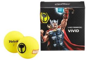 Volvik Marvel Thor 4-Pack Golfballen