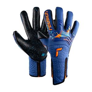 Reusch Keepershandschoenen Attrakt Fusion Strapless AdaptiveFlex - Blauw/Oranje/Zwart