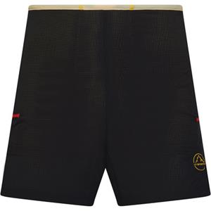 La Sportiva Freccia Short - Trailrunning Shorts - Herren Black / Yellow S