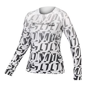 Endura Damesfietsshirt met lange mouwen MT500 Print LTD bikeshirt, Fiets