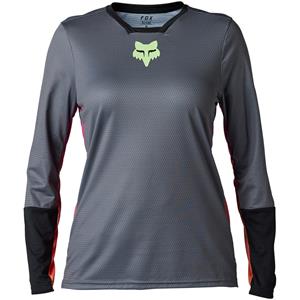 FOX Damen Langarm-Defend Race Bikeshirt, 