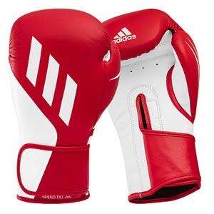 Adidas Boxhandschuhe "Speed Tilt 250", 10 oz., Rot-Weiß