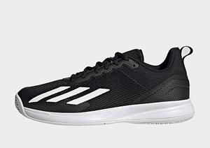 Adidas Courtflash Speed Tennis Schoenen - Core Black / Cloud White / Matte Silver- Dames