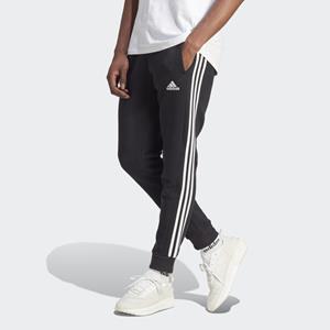 adidas Essentials 3-Streifen Tapered Cuff Hose Schwarz