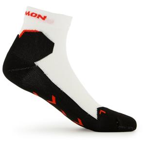 Salomon  Speedcross Ankle - Hardloopsokken, wit/zwart
