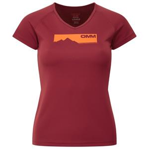 OMM - Women's Bearing Tee S/S - Hardloopshirt, rood