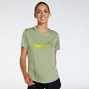 Nike swoosh hardloopshirt groen dames dames