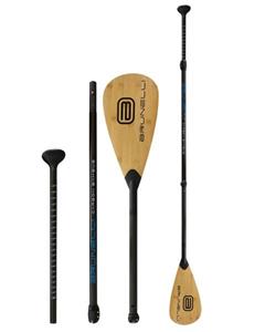 BRUNELLI CARBON BAMBUS Paddle SUP Paddel 3-teilig verstellbar 180-220cm