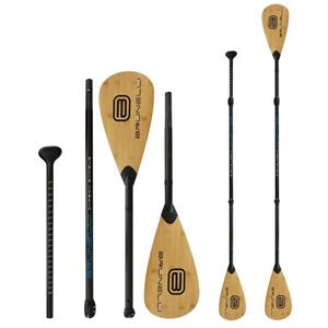 BRUNELLI CARBON BAMBUS Kajak Dual Tech Paddle 2-in-1 SUP Paddel 4-teilig 180-...