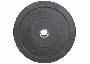 Lifemaxx Crossmaxx Bumper Plate - Olympische Halterschijf - 50 mm - 25 kg