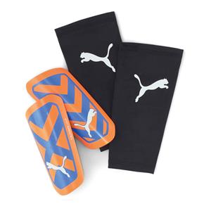 PUMA Ultra Light Sleeve Schienbeinschoner 01 - ultra orange/blue