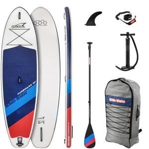 WHITE WATER 10.2 FUNBOARD Set iSUP Stand Up Paddle Surf Board 309cm Deepwater