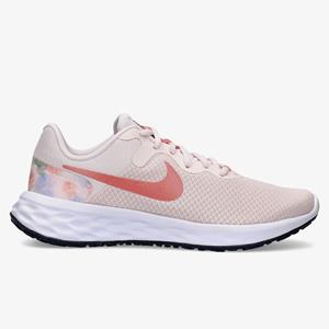 Nike revolution 6 prm hardloopschoenen roze/blauw dames dames