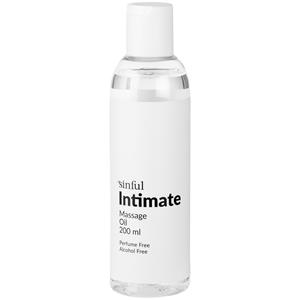 Sinful Intimate Massage Olie 200 ml     - Doorzichtig