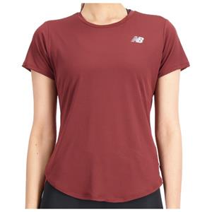 New Balance  Women's Accelerate Short Sleeve Top - Hardloopshirt, rood