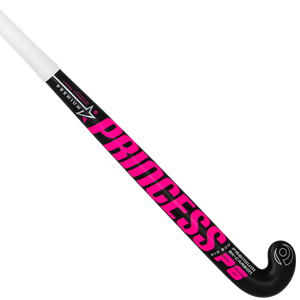 Princess Hockey Premium 6 STAR Black/NPink Mid Bow 23