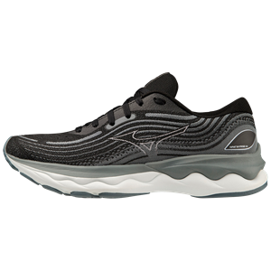 Mizuno WAVE SKYRISE 4 Hardloopschoenen Zwart/Wit/SWeather Dames 