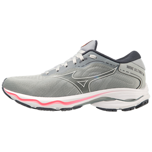 Mizuno WAVE ULTIMA 14 Hardloopschoenen Quarry/Wit/H-VRoze Dames 