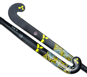 Y1 Hockey Hockeystick LB 50 Lowbow Zwart Geel