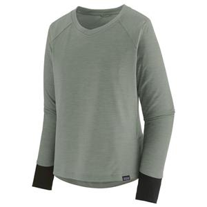 Patagonia  Women's L/S Dirt Craft Jersey - Sportshirt, grijs/olijfgroen