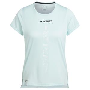 Adidas Terrex  Women's Terrex Agravic Trail Running T-Shirt - Hardloopshirt, grijs