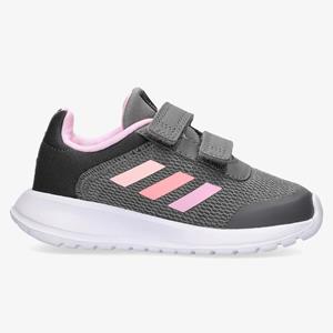 Adidas tensaur run 2.0 cf hardloopschoenen grijs/roze