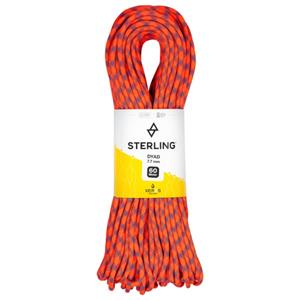 Sterling Rope  Dyad 7.7 - Halftouw, rood
