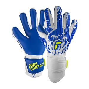 Reusch Keepershandschoenen Pure Contact FreeGel Duo Blue Capsula - Wit/Blauw