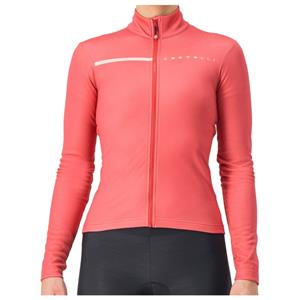 Castelli  Women's Sinergia 2 Jersey Full Zip - Fietsshirt, rood