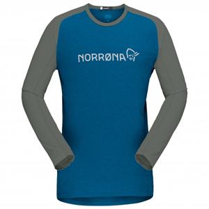 Norrøna  Fjørå Equaliser Lightweight Long Sleeve - Fietsshirt, blauw
