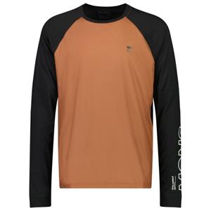 Mons Royale  Tarn Merino Shift Wind Jersey - Fietsshirt, oranje/zwart
