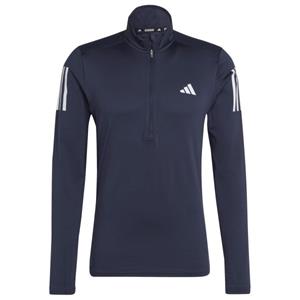 Adidas  Own The Run 1/4 Zip Long Sleeve - Hardloopshirt, blauw