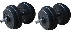 RS Sports Dumbellset RS Kunststof 2 x 15 KG