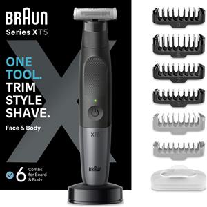 Braun Body trimmer Styler XT5300 Black / Slate Grey