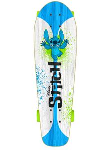 Disney Stitch skateboard 70 x 20 cm wit/blauw/groen