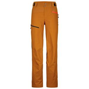Ortovox  Women's Mesola Pants - Skibroek, bruin/oranje