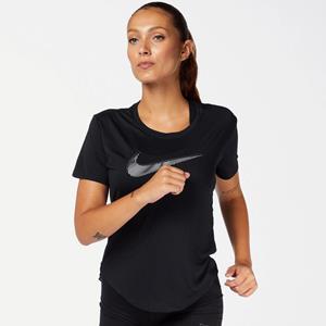 Nike swoosh hardloopshirt zwart dames dames